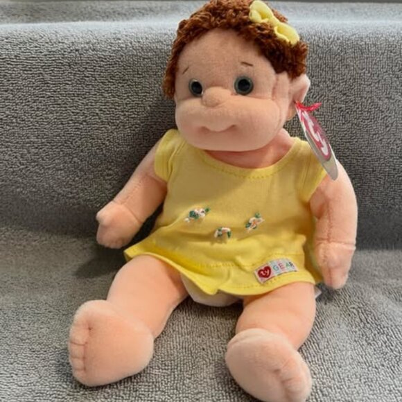 TY Beanie Kid - CURLY - Picture 1 of 1